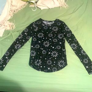 Celestial Print No Boundaries Long Sleeve Shirt!!